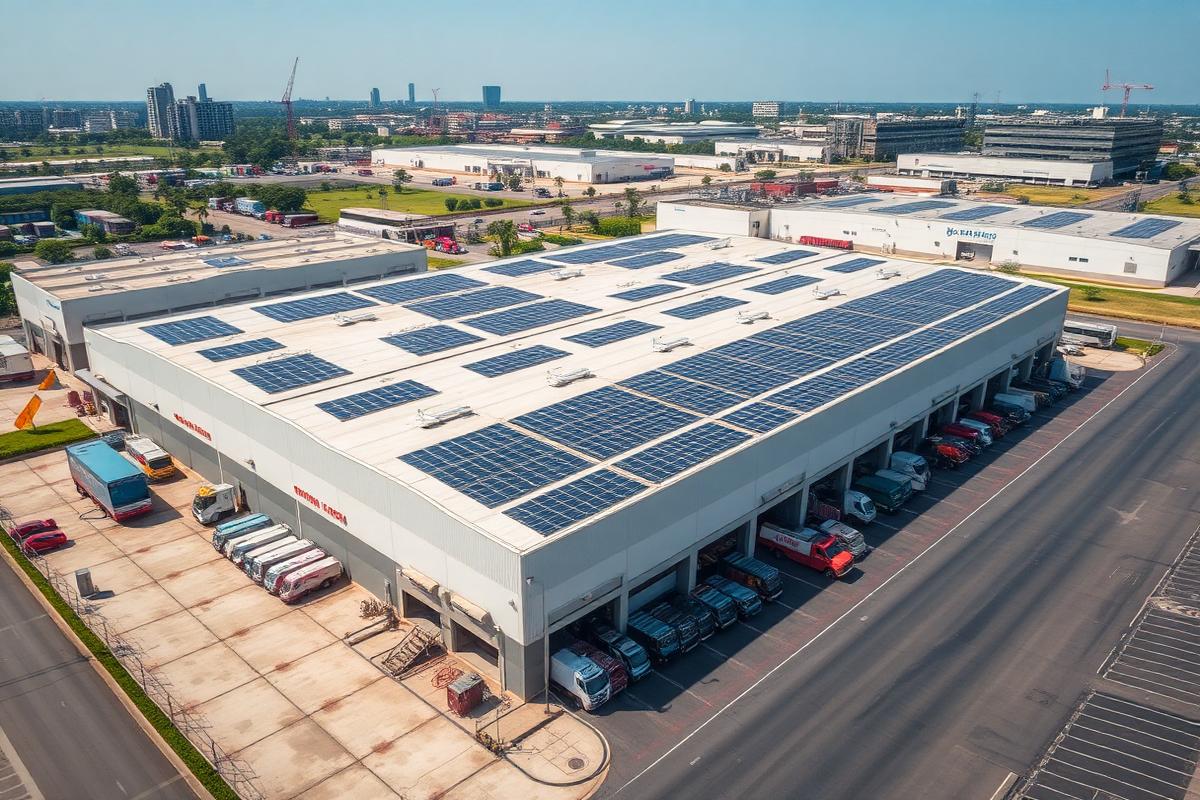 Bangkok Logistics Hub rooftop site