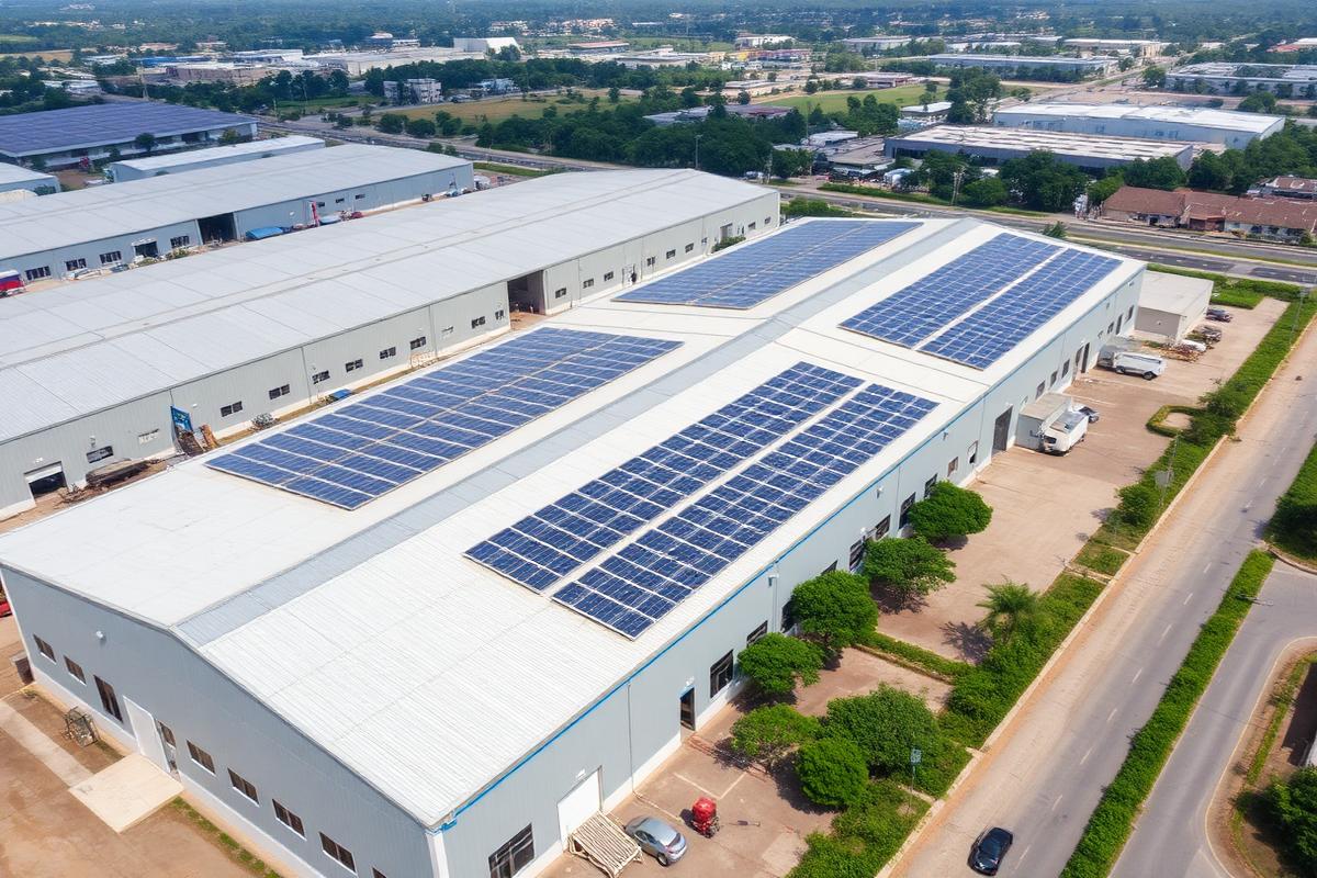 Chonburi Manufacturing rooftop site